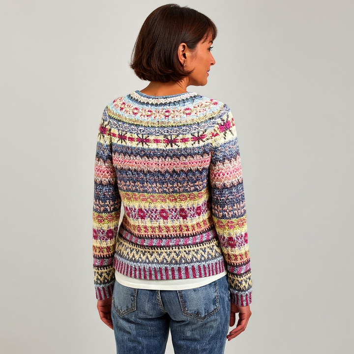 Eugenia | Maglione vintage in stile islandese