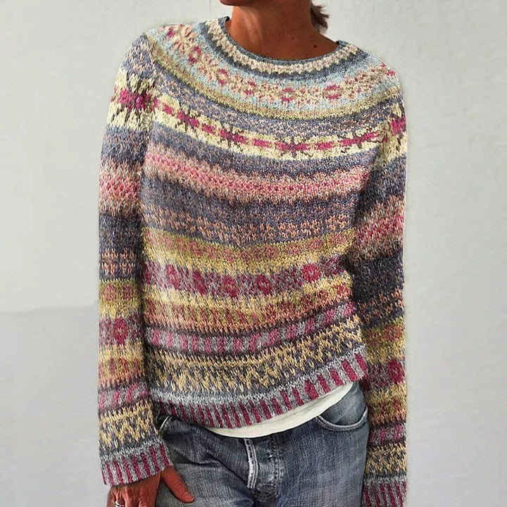 Eugenia | Maglione vintage in stile islandese