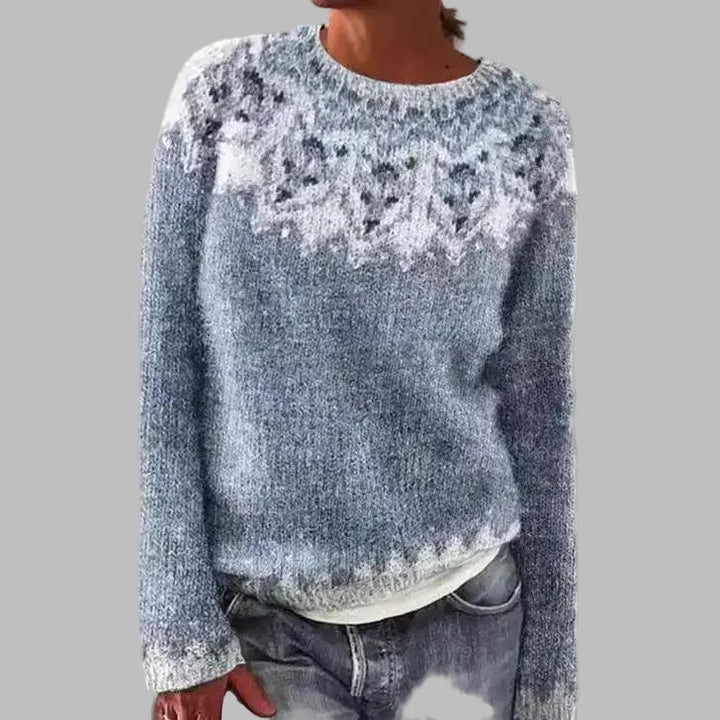 Federica | Maglione vintage in stile islandese