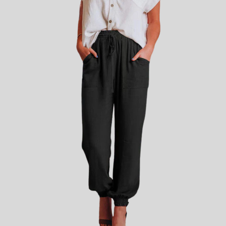 Caterina | Pantaloni Eleganti con Corda