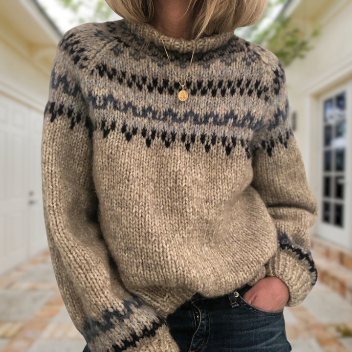 Lia | Maglione vintage in stile islandese