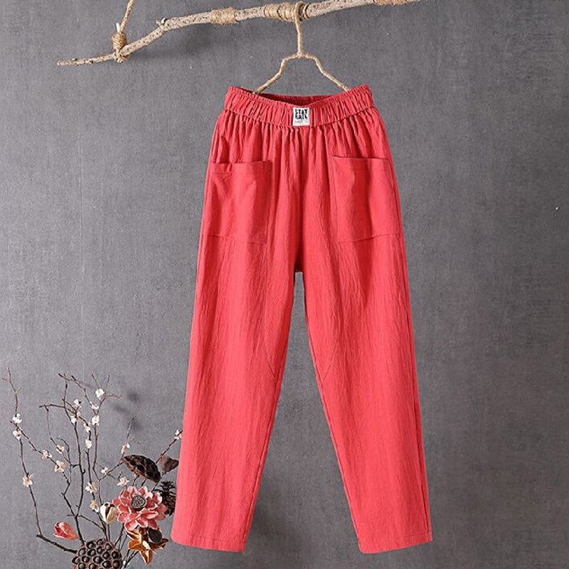 Adelaide | Pantaloni Rilassati con Tasche
