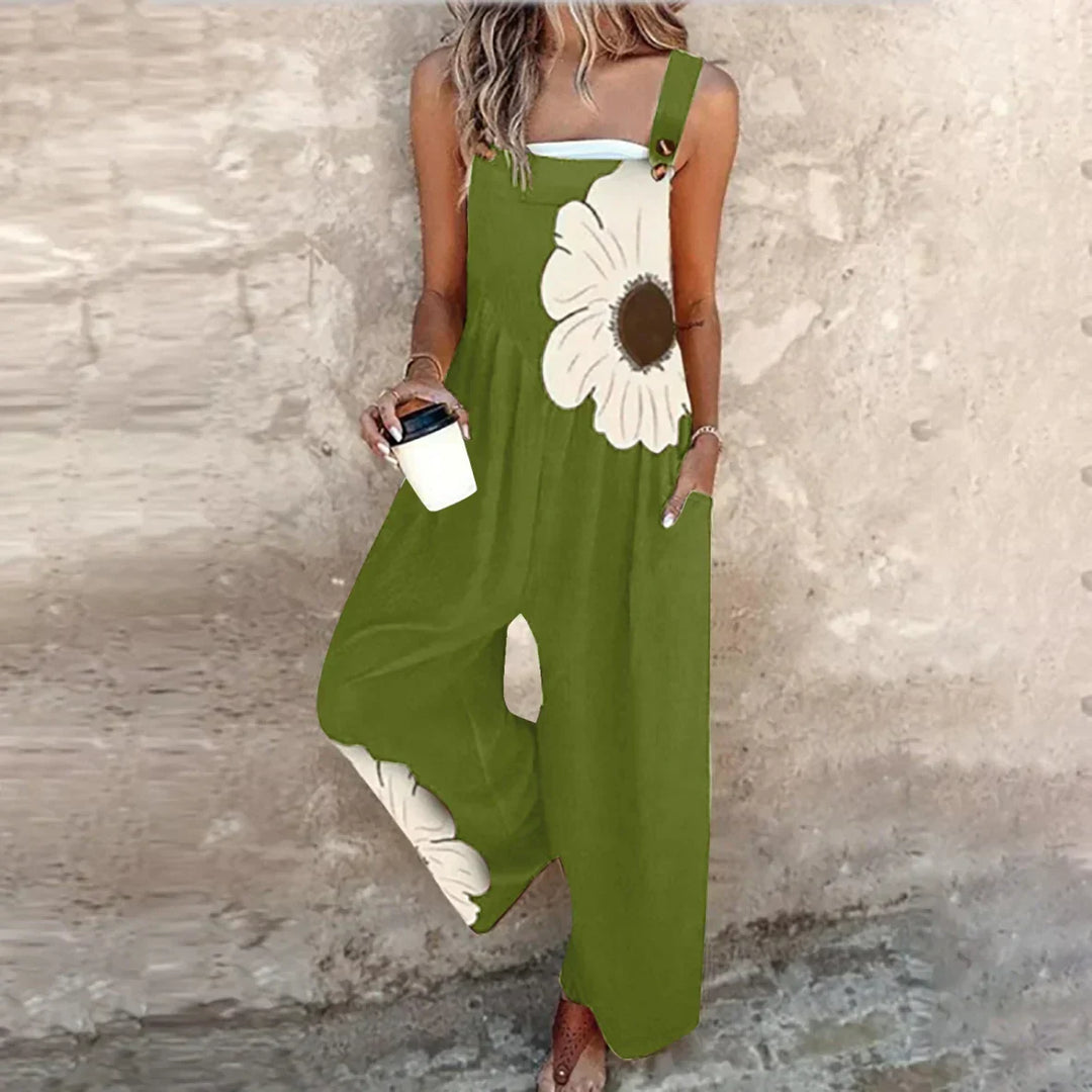 Brunella | Salopette stampata confortevole