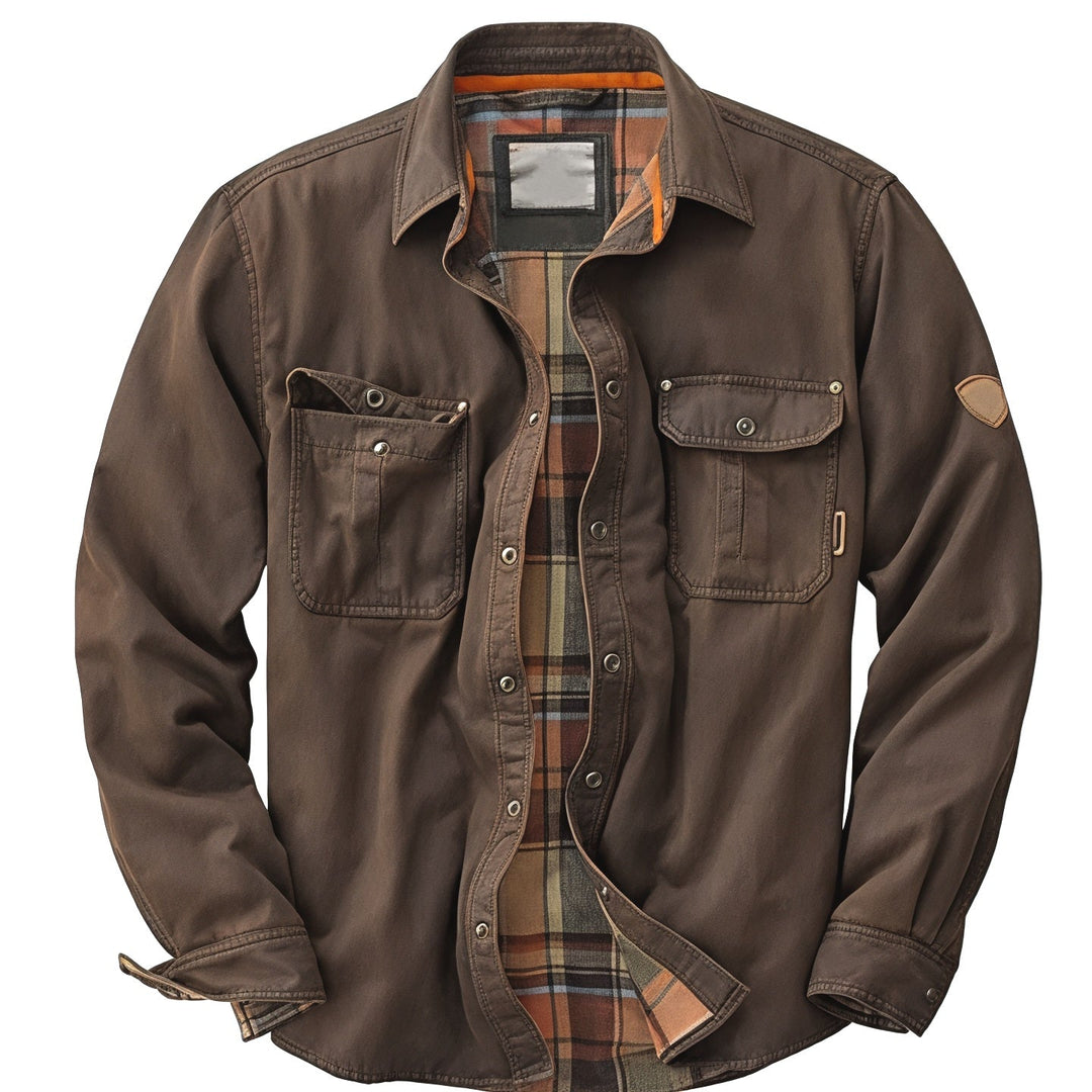 Giacca uomo in cotone stile vintage Lorenzo