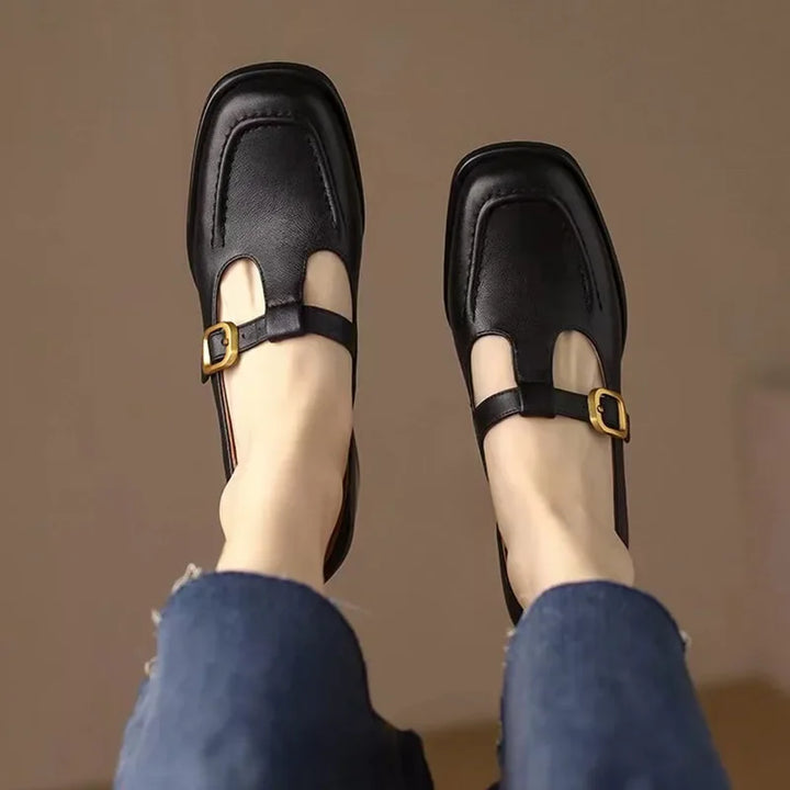 Dorotea | Scarpe con cinturino a T in stile vintage
