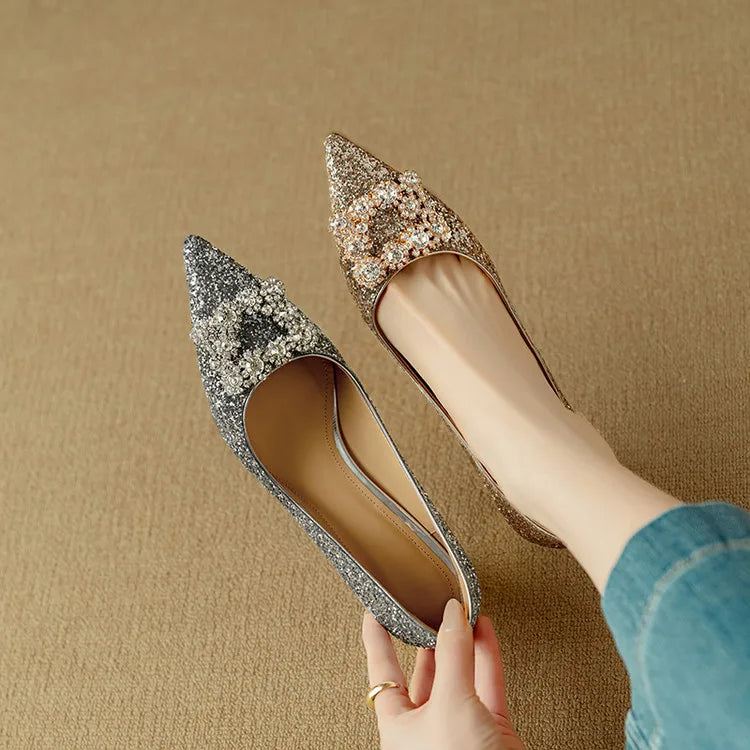 Lorena | Décolleté glitterate