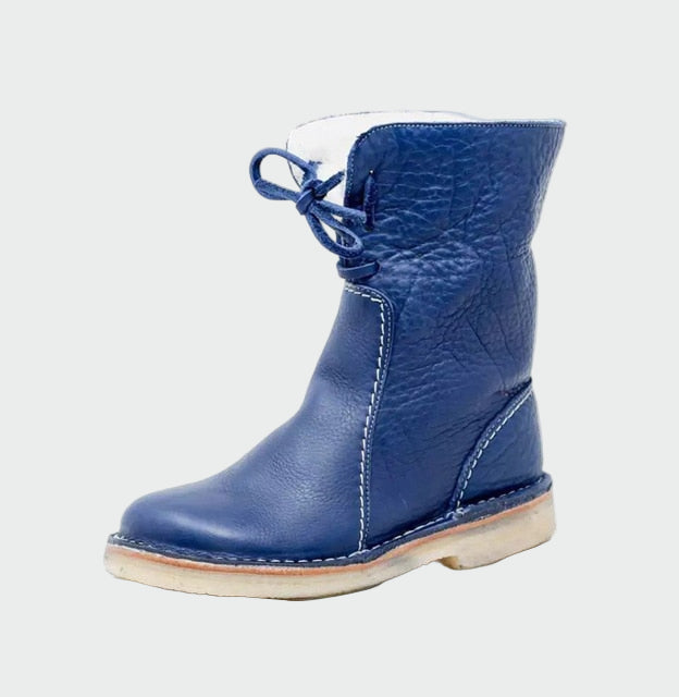 Camilla | Stivali in pelle impermeabile con fodera in lana