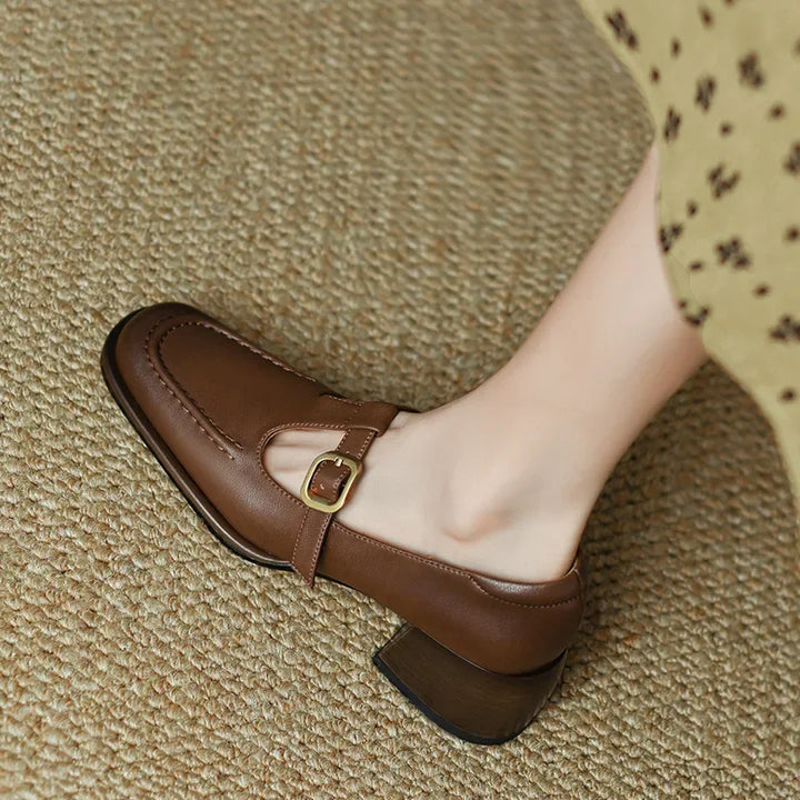 Dorotea | Scarpe con cinturino a T in stile vintage