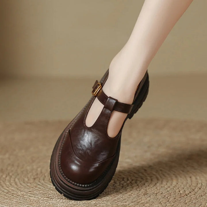 Fabrizia | Scarpe vintage con cinturino a T