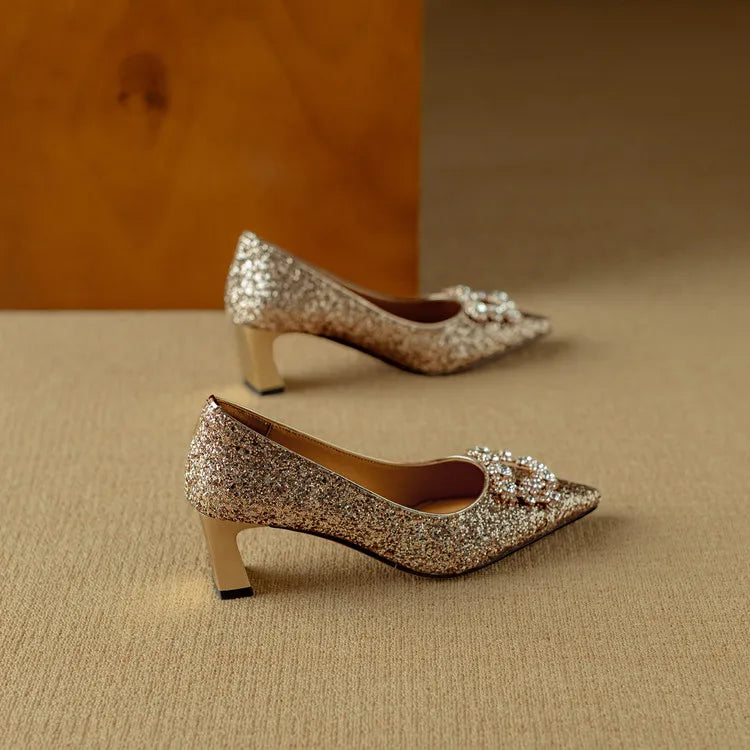 Lorena | Décolleté glitterate