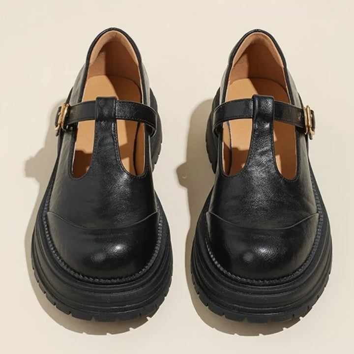 Fabrizia | Scarpe vintage con cinturino a T