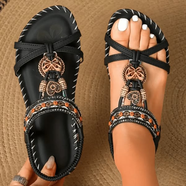 Bianca | Sandali bohémien Comfort Assunta