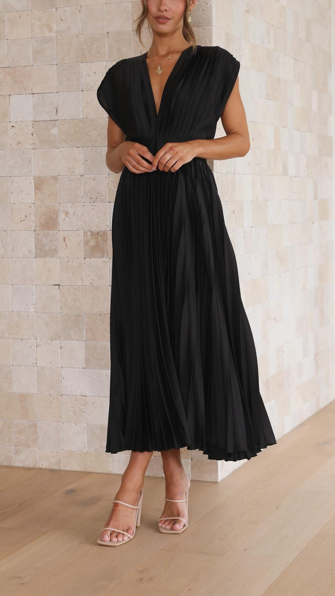 Ernesta | Abito plissé elegante