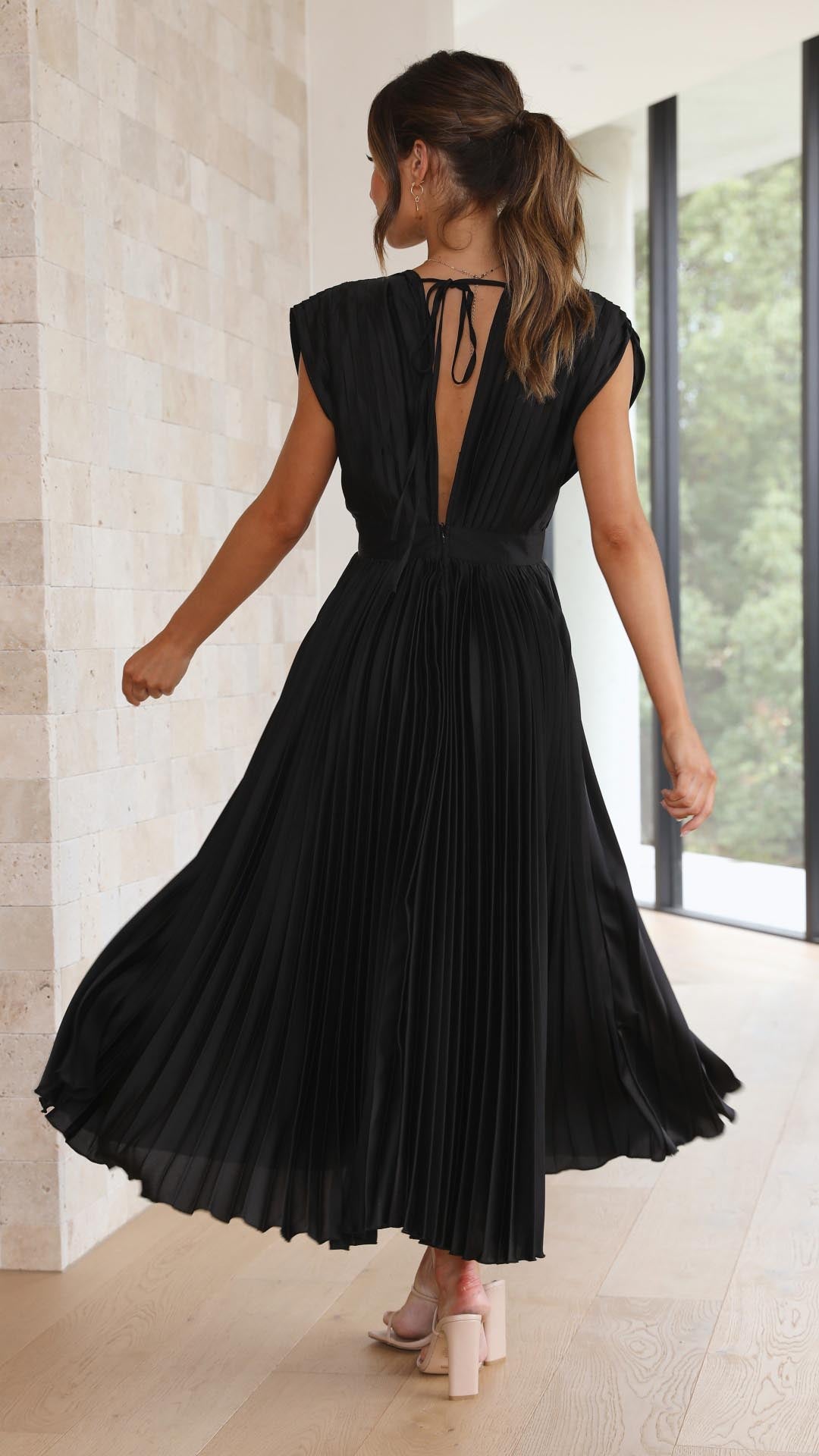 Ernesta | Abito plissé elegante