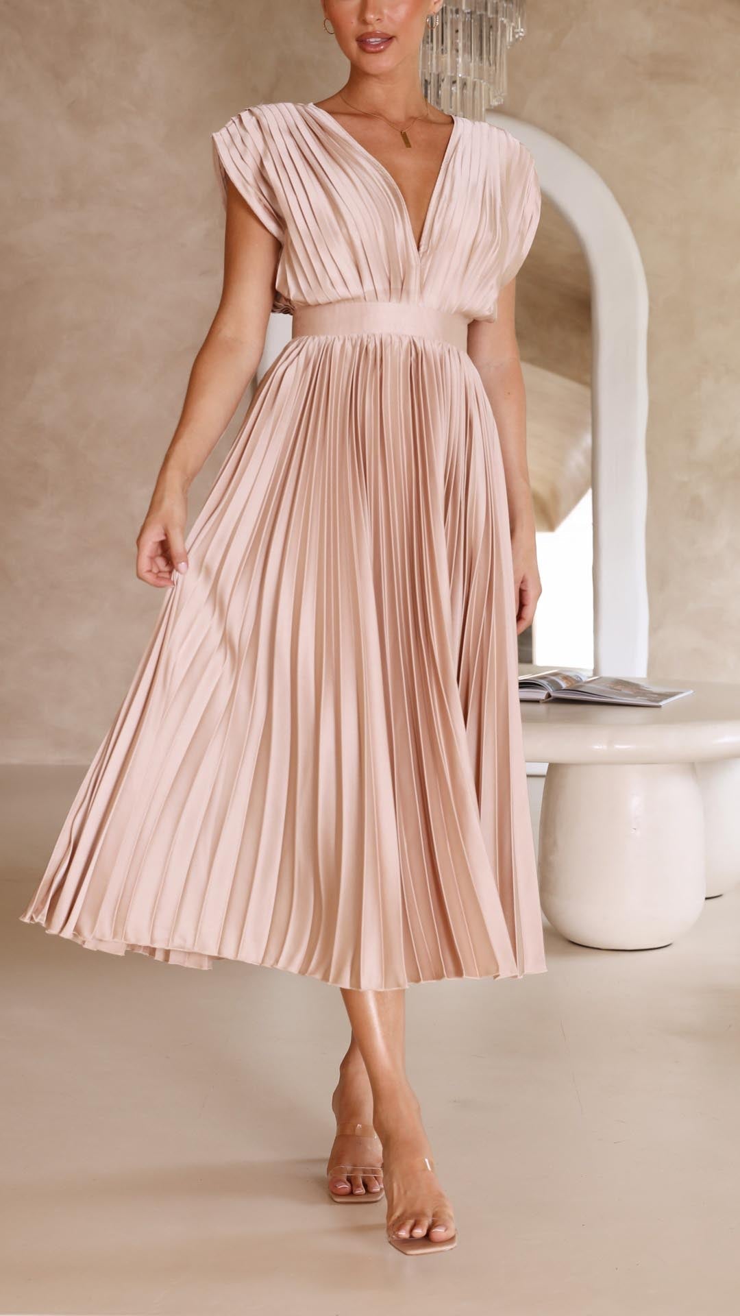 Ernesta | Abito plissé elegante