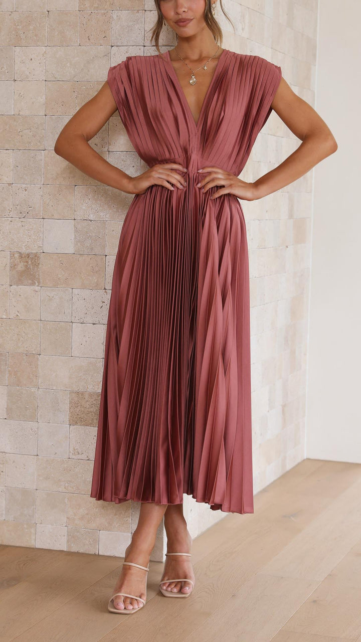 Ernesta | Abito plissé elegante