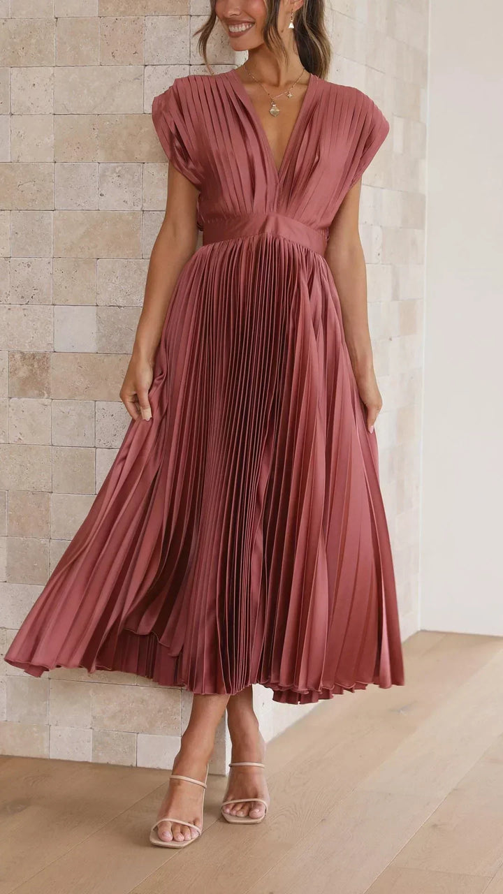 Ernesta | Abito plissé elegante