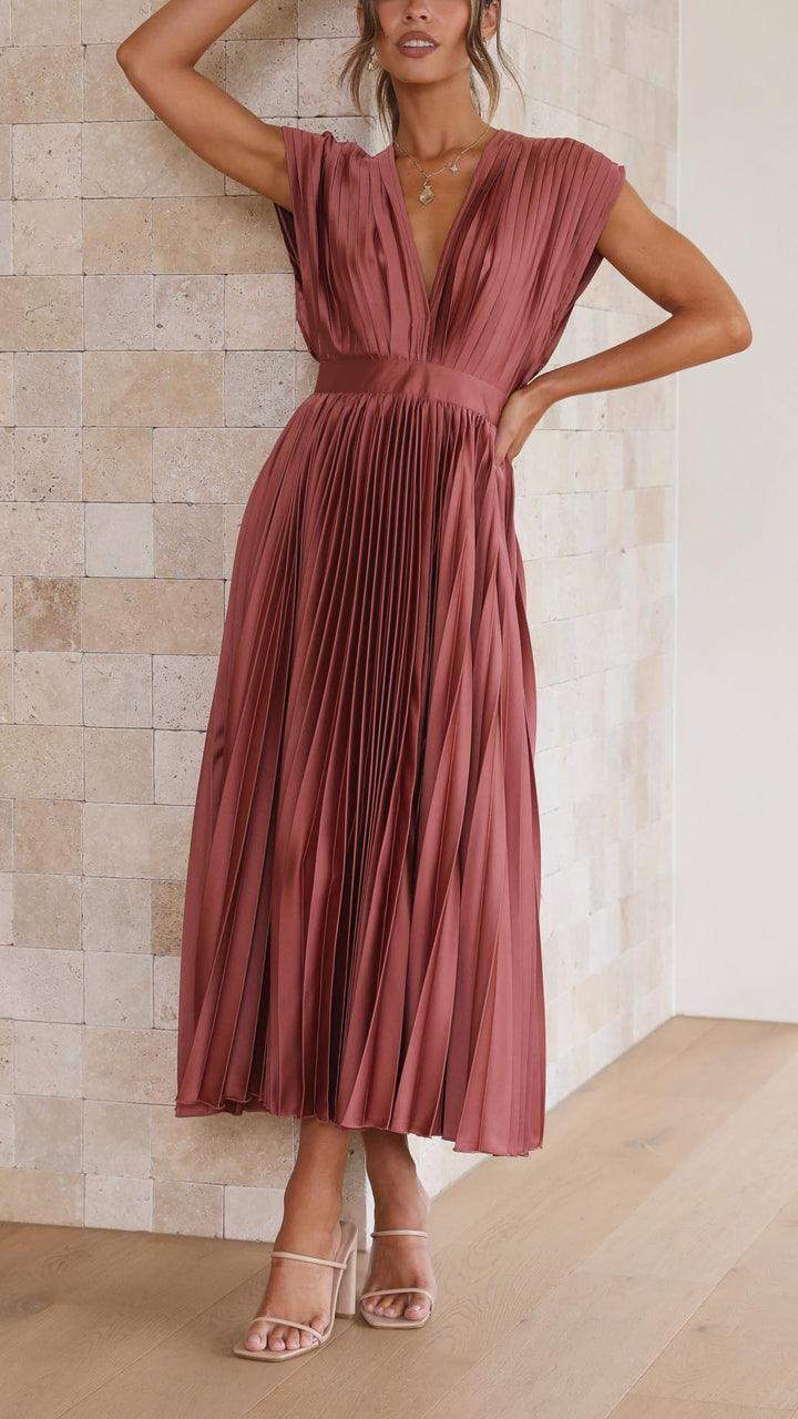 Ernesta | Abito plissé elegante