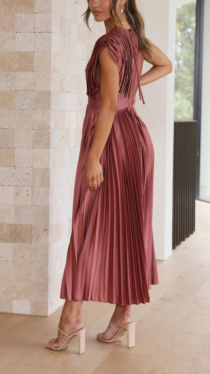 Ernesta | Abito plissé elegante