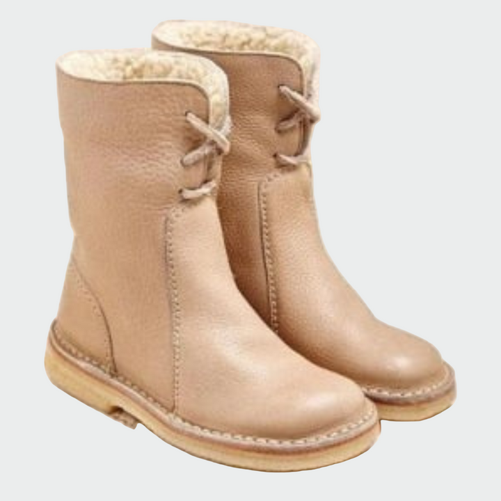 Camilla | Stivali in pelle impermeabile con fodera in lana