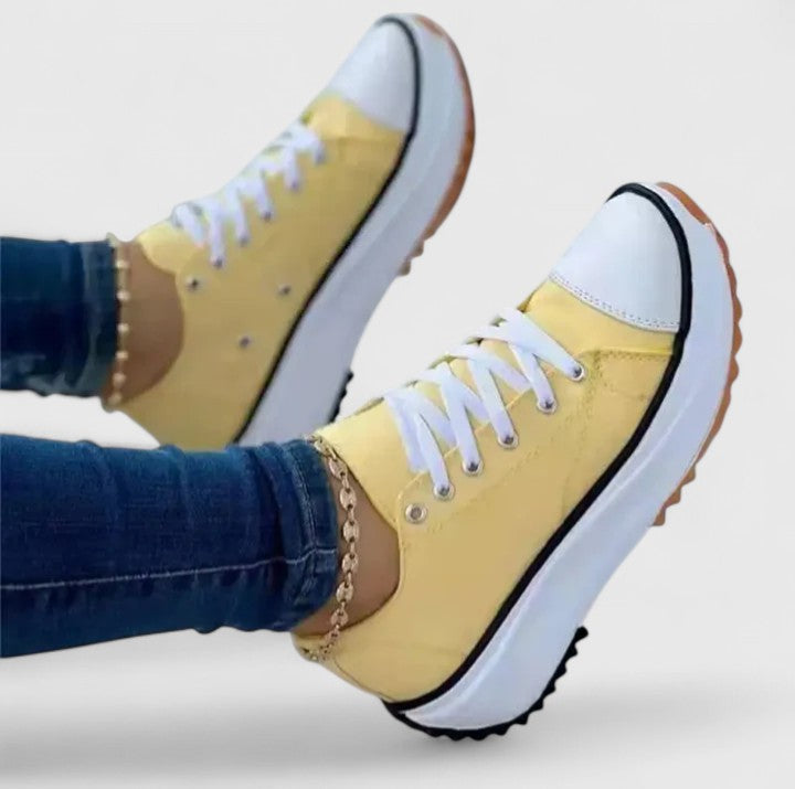 Sneakers Confortevoli Adelaide – colore Giallo