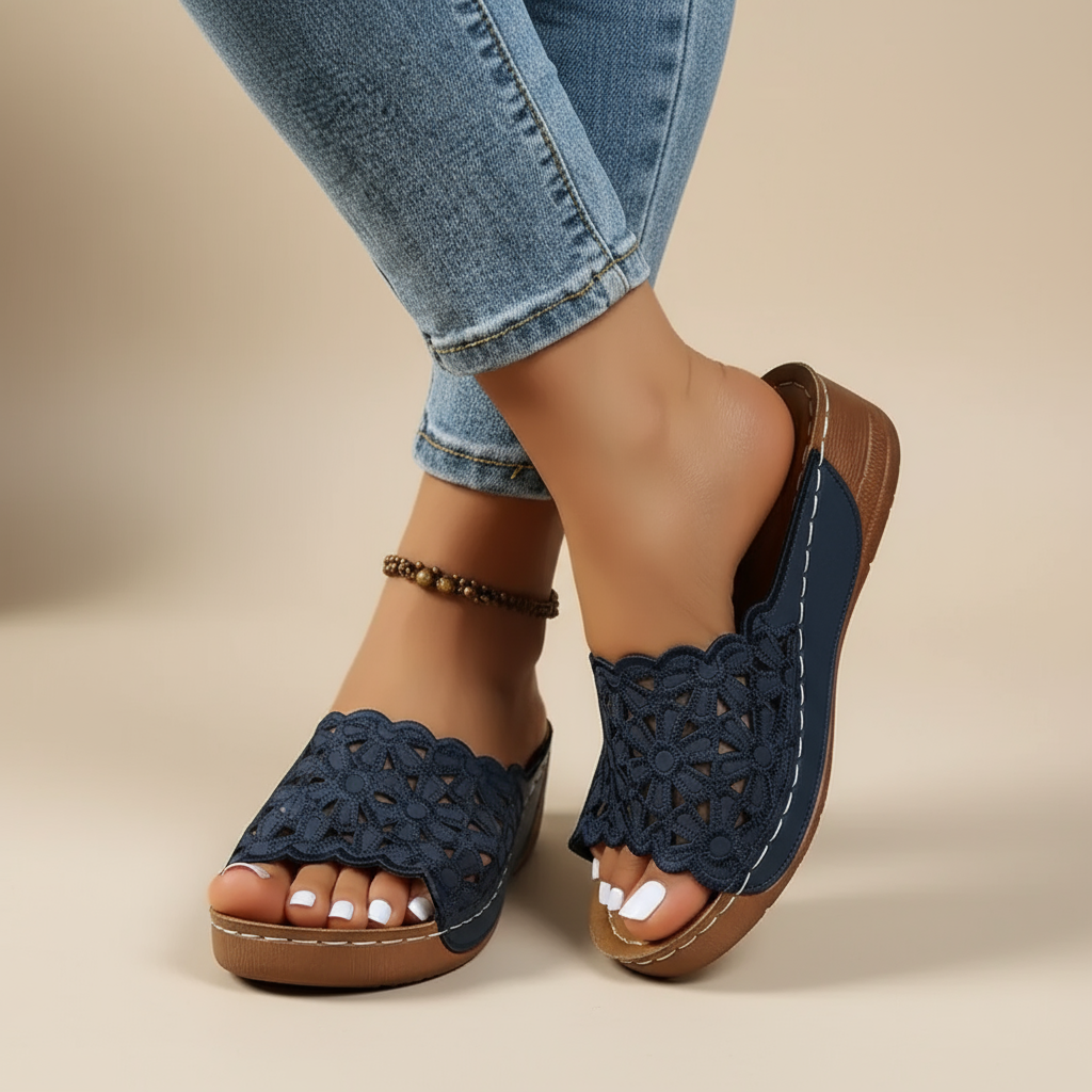 Sandali ergonomici Adriana – colore Blu