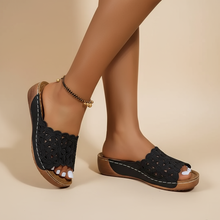 Sandali ergonomici Adriana – colore Nero