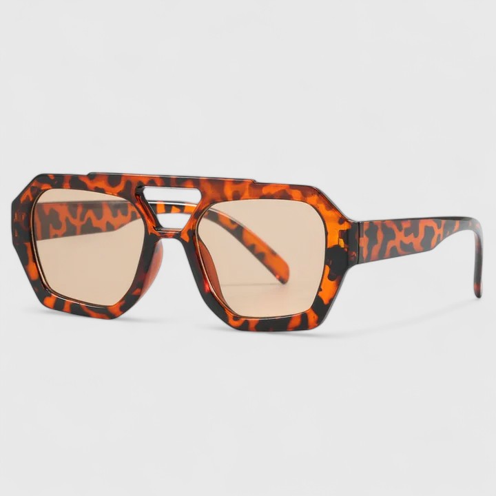 Occhiali da Sole Eleganti Anna – colore Leopardo Champagne