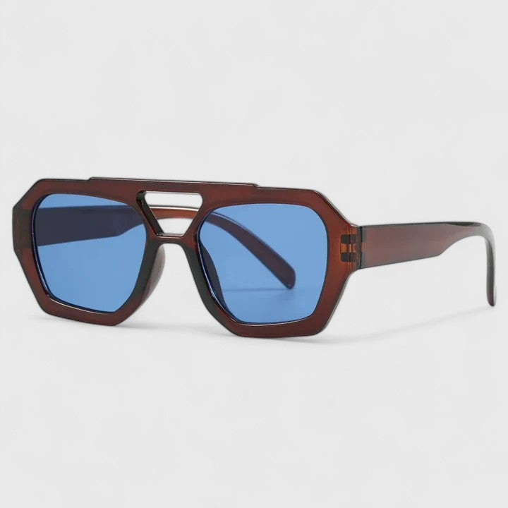 Occhiali da Sole Eleganti Anna – colore Marrone Blu