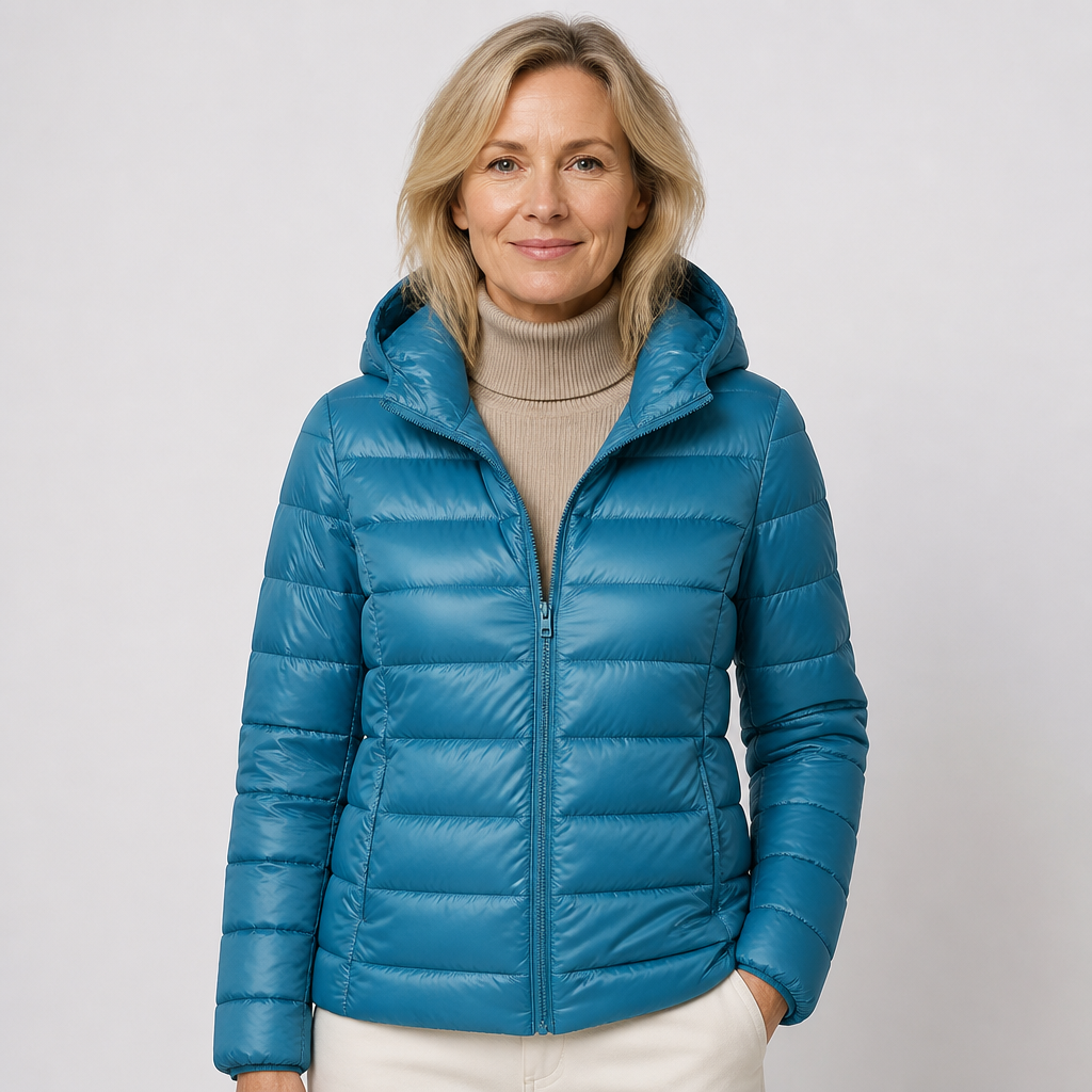 Giacca di mezza stagione blu navy Armida