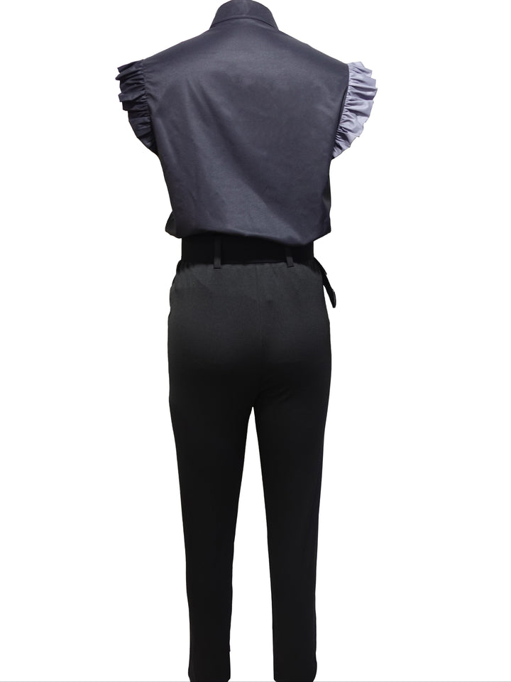 Costanza | Completo Elegante con Maniche a Volant