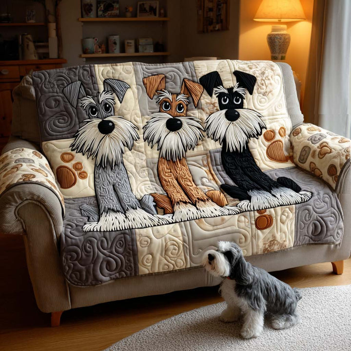Bella – Copridivano Trapuntato Schnauzer