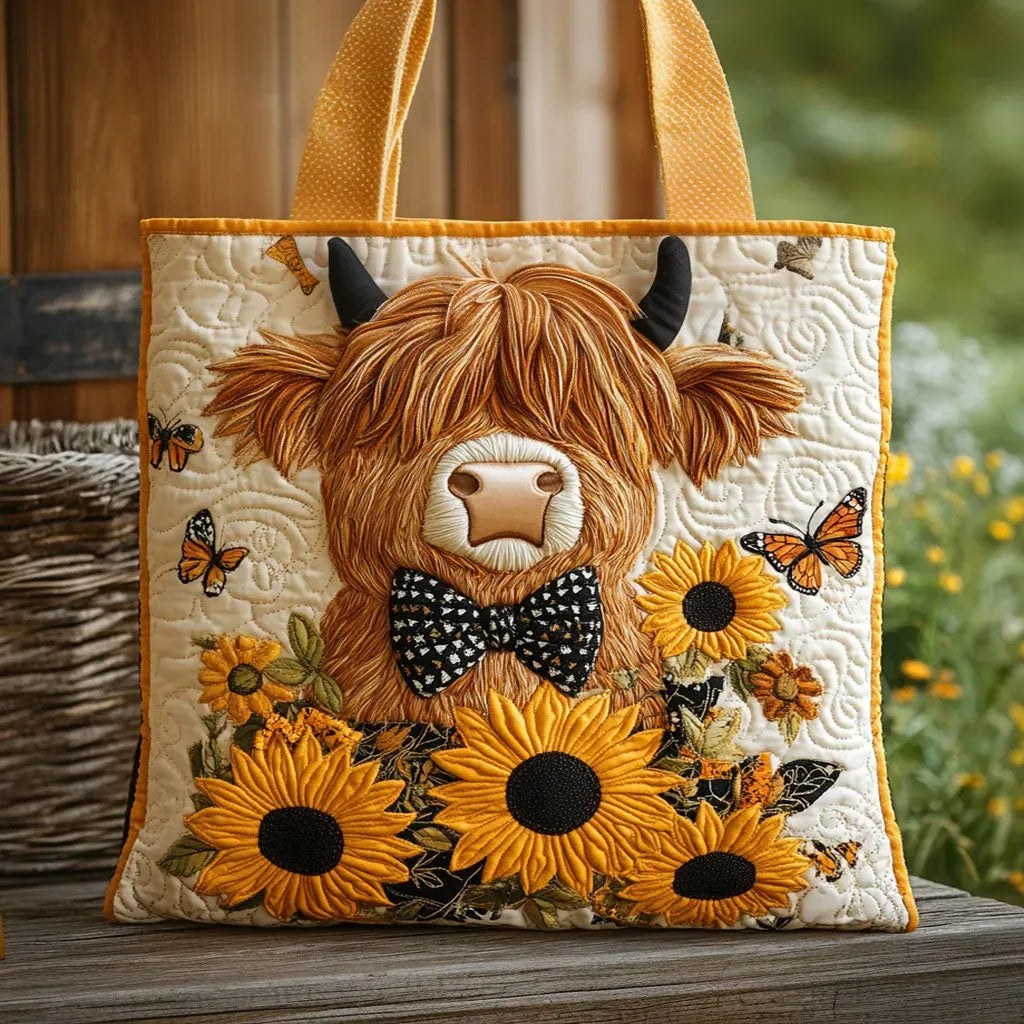 Borsa Artigianale – Bestiame Highland e Girasoli