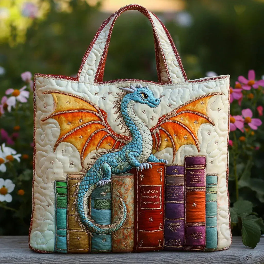 Borsa Artigianale – Drago Verde Guardiano dei Libri