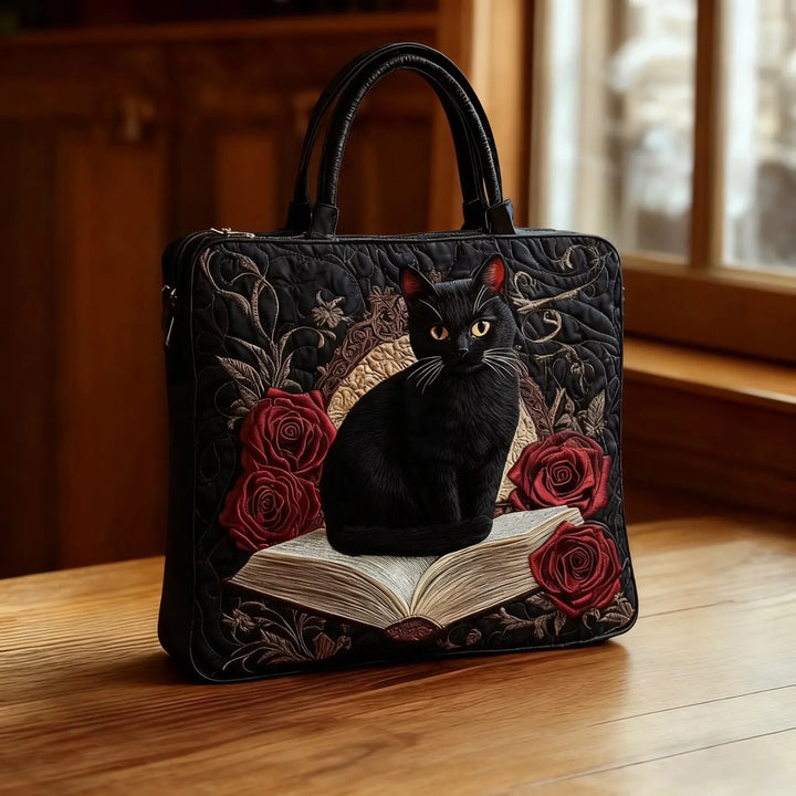 Borsa Artigianale – Gatto Nero e Libri