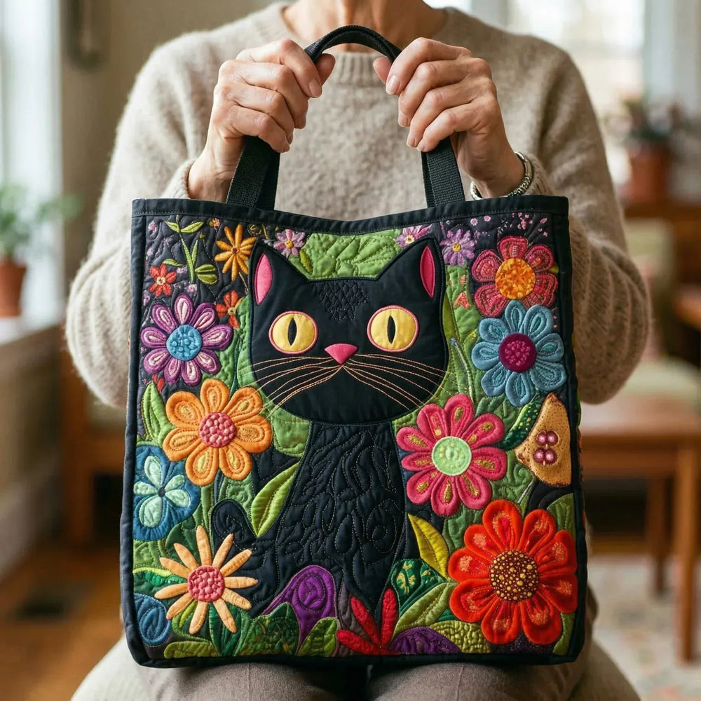 Borsa Artigianale – Gatto Nero Magico, foto 2