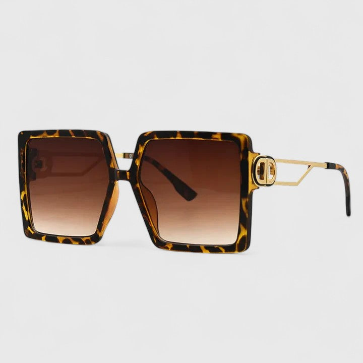 Occhiali da sole eleganti Camilla – colore Marrone leopardato