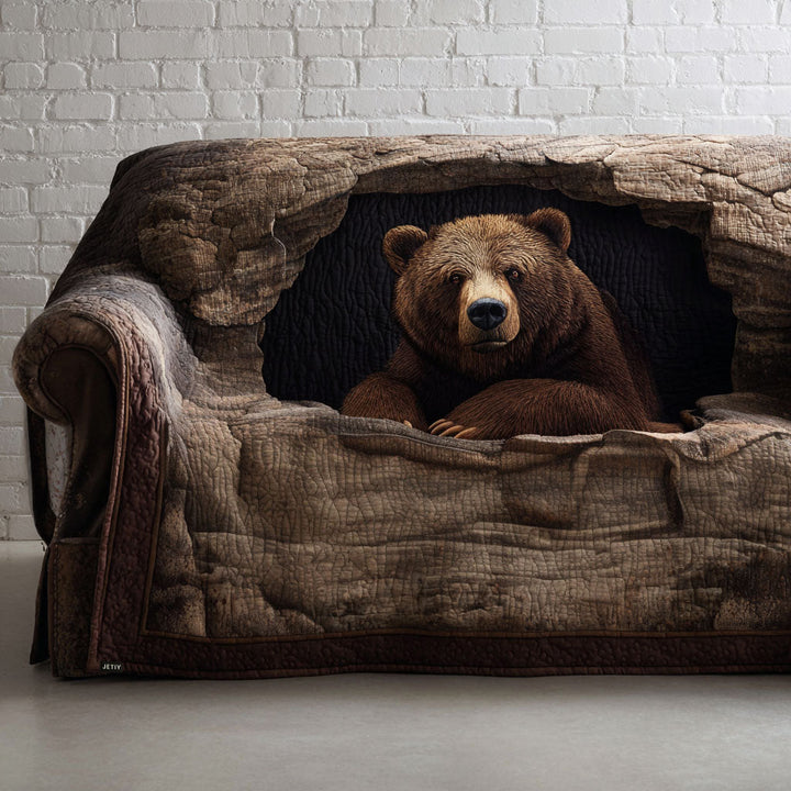 Cara – Copridivano Trapuntato Orso Grizzly