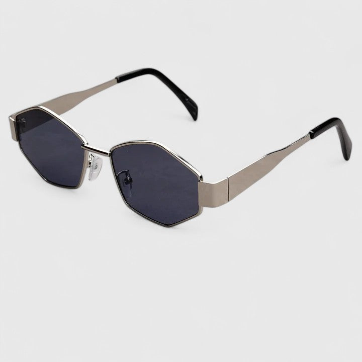 Occhiali da sole sofisticati Carlotta – colore Argento/Grigio