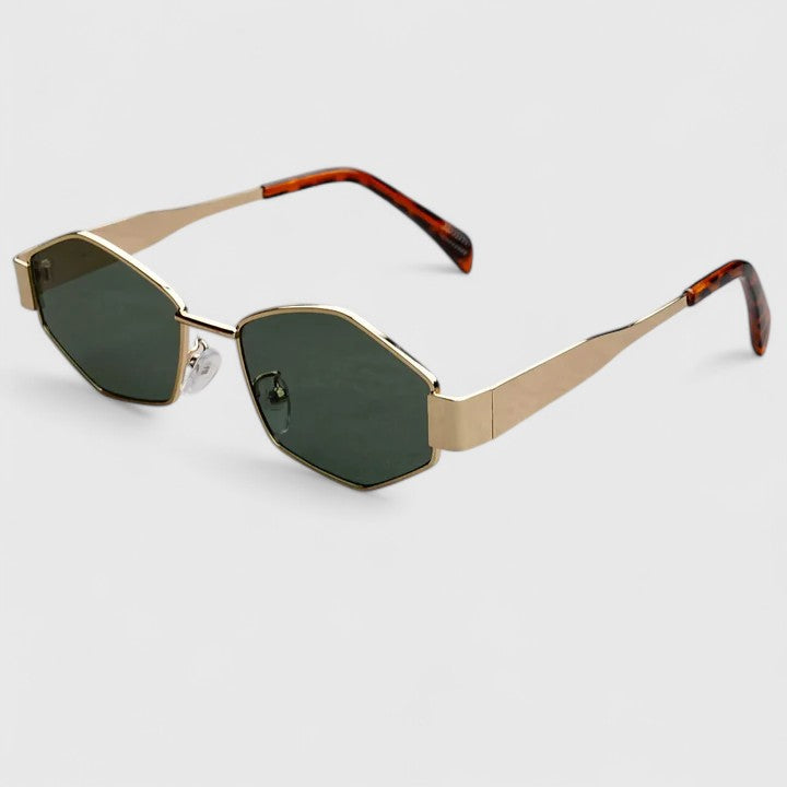 Occhiali da sole sofisticati Carlotta – colore Oro/Verde