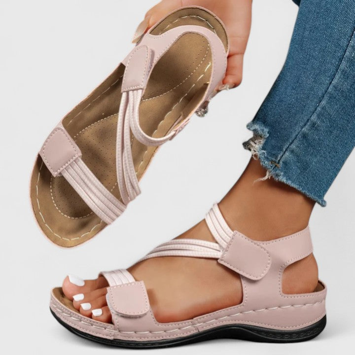 Sandali Ortopedici Confortevoli Carlotta – colore Rosa