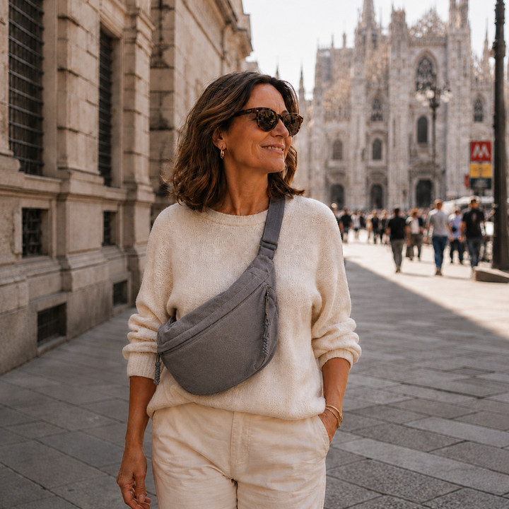 Chiara – Borsa a Spalla Grigio, foto 4