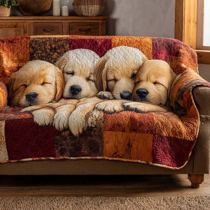 Cleo – Copridivano Trapuntato Golden Retriever