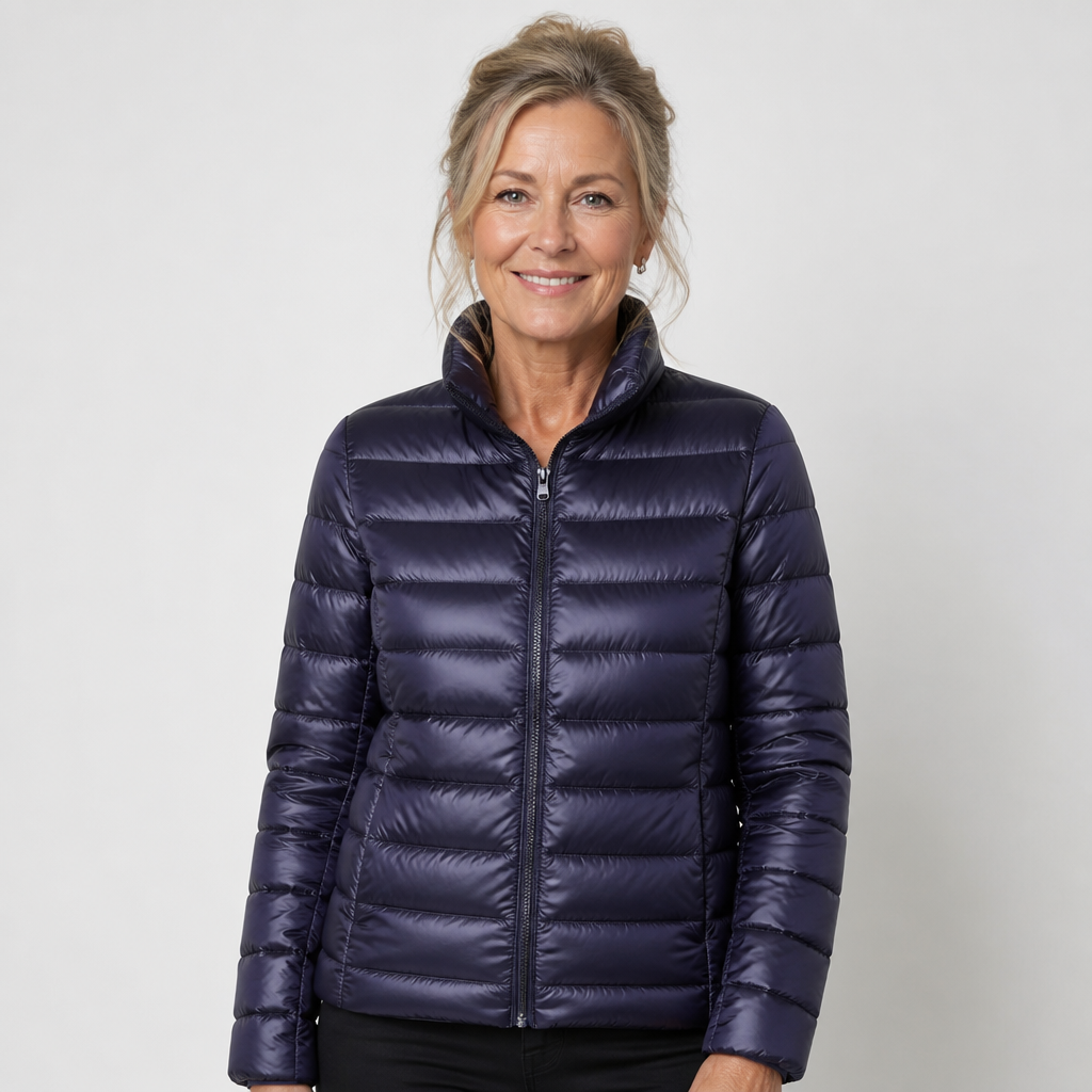 Giacca di mezza stagione blu navy Cosima