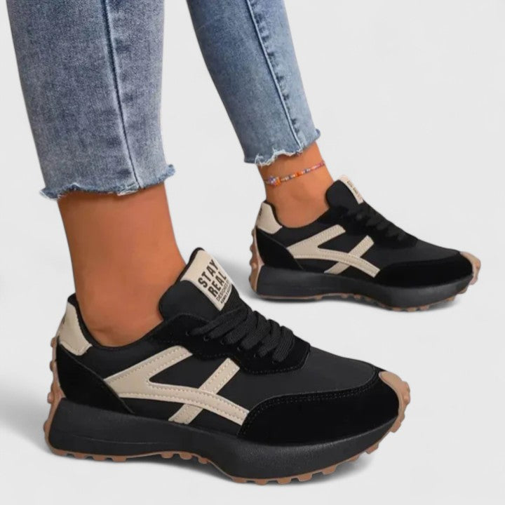 Scarpe Ortopediche Costanza – colore Nero / Beige