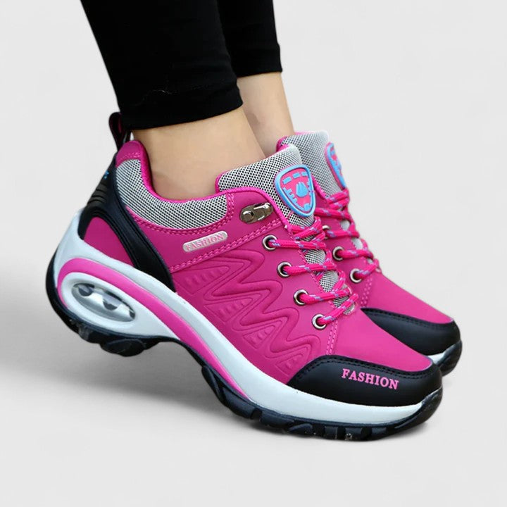 Sneakers Confortevoli Cristina – colore Rosso Rosa