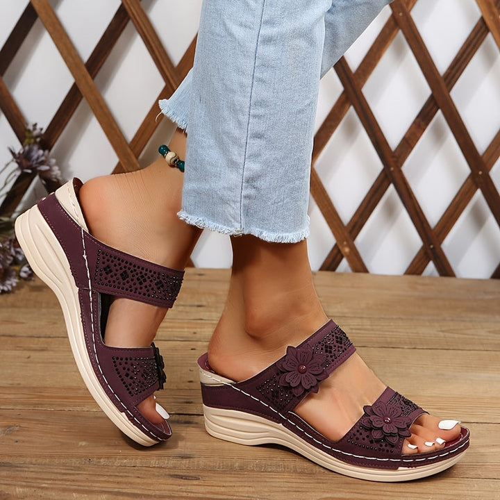 Beatrice | Sandali Comfort con Zeppa Rosalia