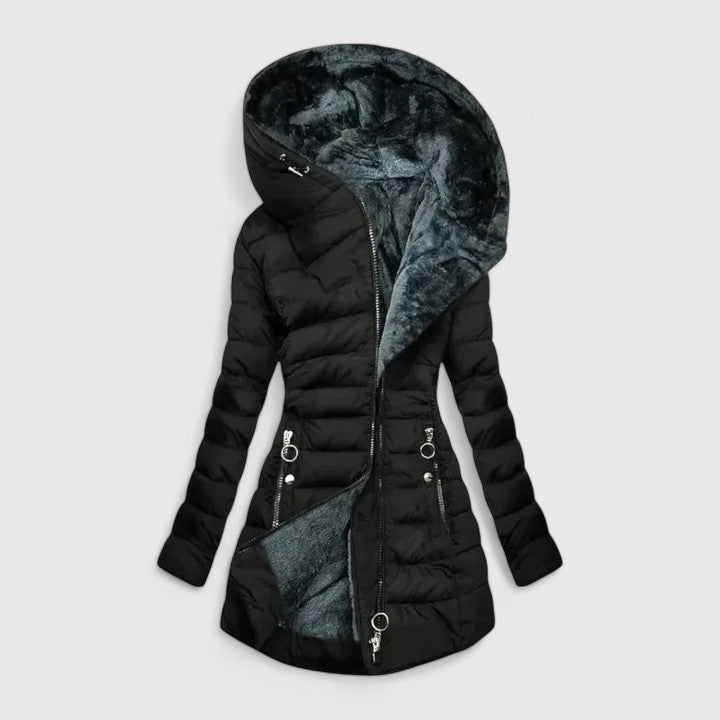 Cappotto Confortevole Diana – colore Nero