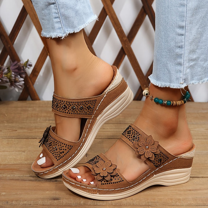 Beatrice | Sandali Comfort con Zeppa Rosalia