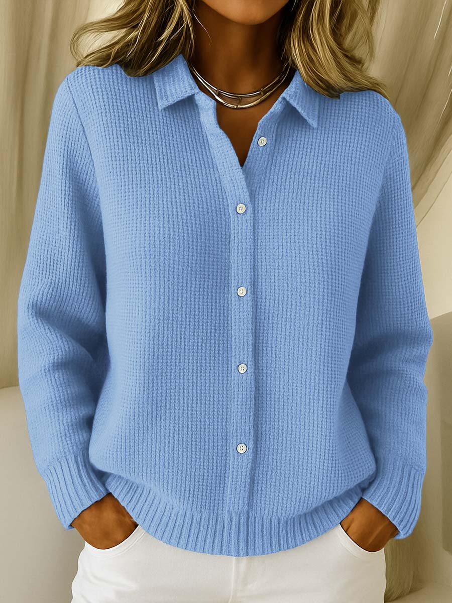Vera | Cardigan in maglia testurizzata abbottonato